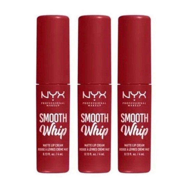 NYX Lot Of 3 NYX MAKEUP Smooth Whip Matte Lip