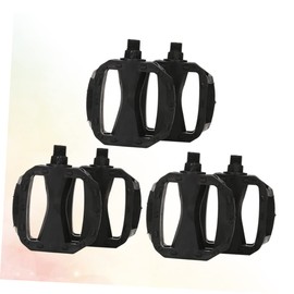 BESPORTBLE 3pair Boys and Girls Plastic Bike Pedals Skid Treadle for Safe Cycling Thread for Boy Girl Bicycles and Vehicles