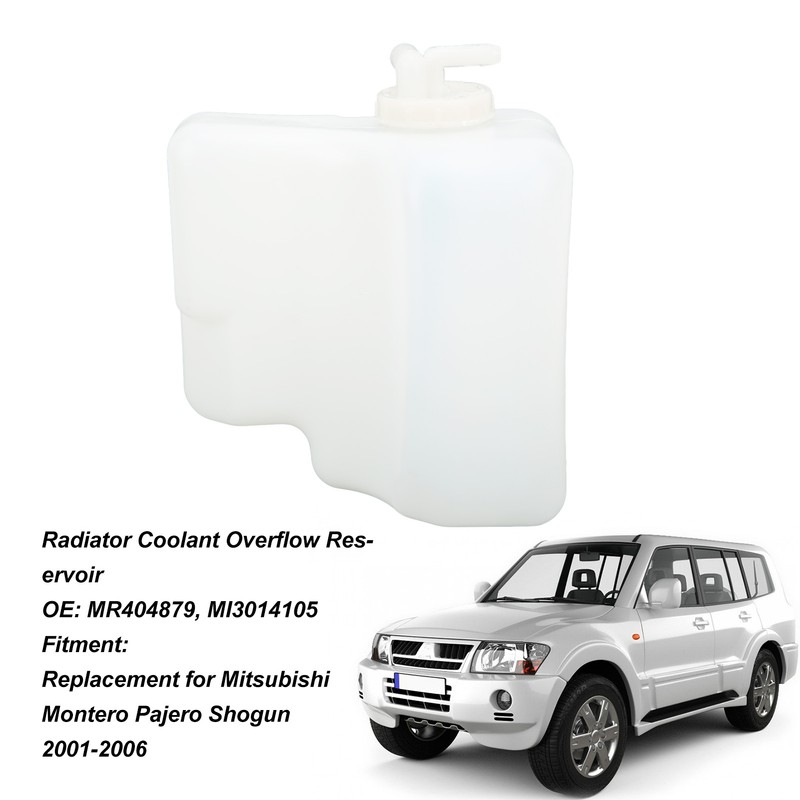 Radiator Coolant Overflow Reservoir MR404879 Replacement for Mitsubishi Montero Pajero