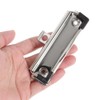 MAGICLULU Set of 10 Metal Clipboard Clips with Rubber Grip