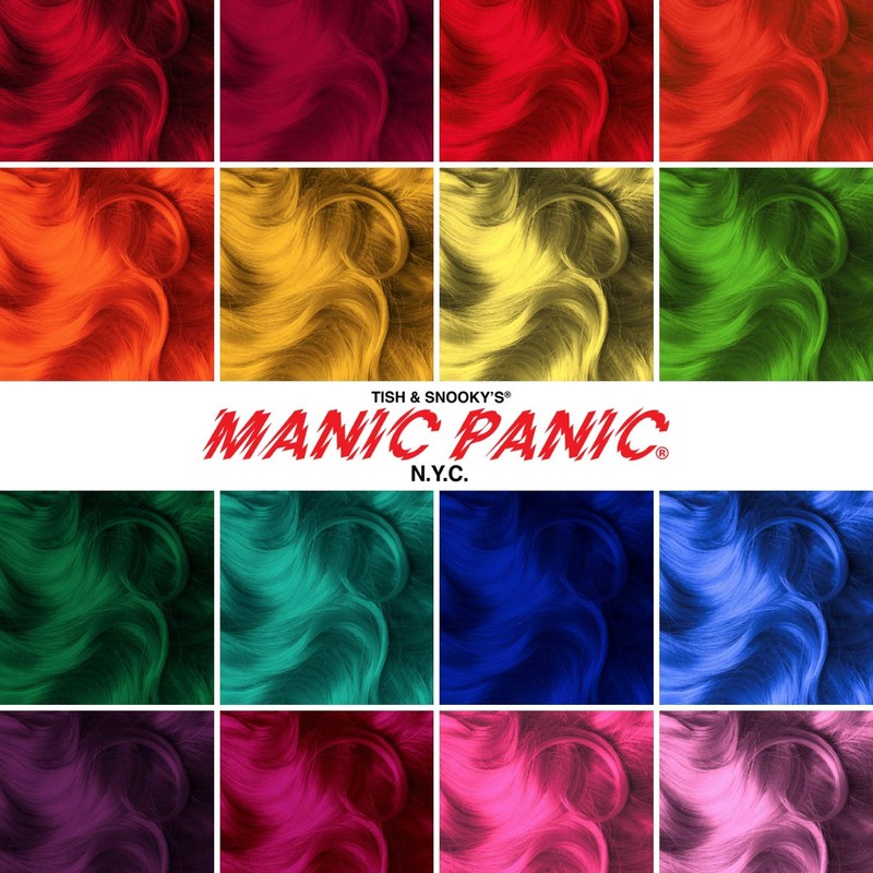 Manic Panic Atomic Turquoise Classic Cream, Vegan, Cruelty-Free, Semi-Permanent Hair