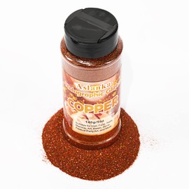 Aslanka 140 g Holographic Glitter Powder, Brown Glitter Powder, Glitter Powder, Colourful Iridescent for Nail Art, Epoxy Resin, Eyeshadow, Face, Crafts, DIY