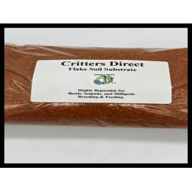 Flake Soil, Beetles, Isopods and Millipedes Substrate (1 Pound), by Critters Direct