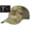Condor MESH Fitted Tactical Cap Bundle - Blackbeard Black -