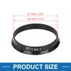 A ABSOPRO Wheel Hub Centring Rings 57.1mm OD to 54.1mm