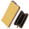[Blanpom] Wallet Women's Genuine Leather Long Wallet Long Wallet Bi-color