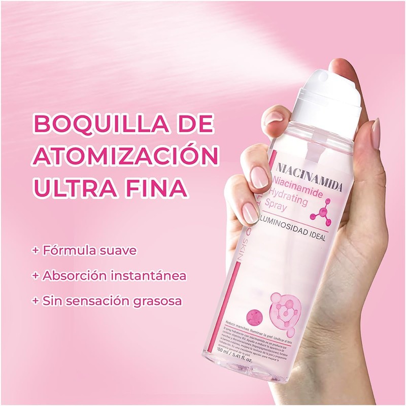 ULTRAMO Bruma Facial Mist Facial Hidratación Profunda y Firmeza