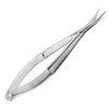3 Pcs Micro Curved Scissors Sharp/Sharp 4.5" Castroviejo Superior Stainless