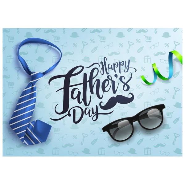 WOLADA Fathers Day Backdrop Happy Fathers Day Backdrop Happy Fathers