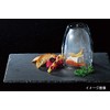 K-World Slate Plate, 11.8 inches (30 cm), Rectangular Plate, Natural