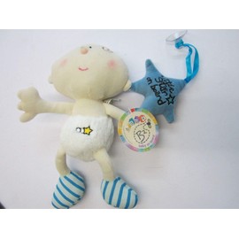 DIXIETREE Replacement for Little Star on Board Rear Car Window Teddy with Suction Mount Glass Sucker