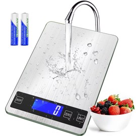 BACK KTCL''Cooking Master' 22lb Digital Kitchen Scale,Food Scale Measures in Grams and Ounces for Weight Cooking Baking,1g/0.1oz Precise Graduation,St