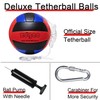 YDDS Portable Tetherball Set with Tetherball Ball, Rope and Pole,