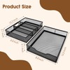 Yummy Sam 2 Pack Metal Mesh Office Desk Drawer Organizer