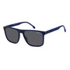 Carrera Unisex Sunglasses 8064/S 57/17/145 Men's Sunglasses, FLL/IR Matte Blue,