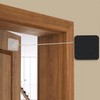 Wire door closer, automatic door closing, door check at the front door door closer black 2ea