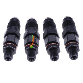 BLUESUNSOLAR 4PCS Fuel Injector 8970799761 8-97079976-1 105148-1271 Injection Nozzle Assembly Replacement for Isuzu 4LE2 3LD1 3LB1 3LA1 Engine Replacement for John Deere Excavator 27ZTS (4PCS)