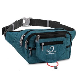 Waterfly Bum Bag Fanny Pack for Men Women Large Waist Pack with Multi Pockets for Running Hiking Camping Workout Cycling