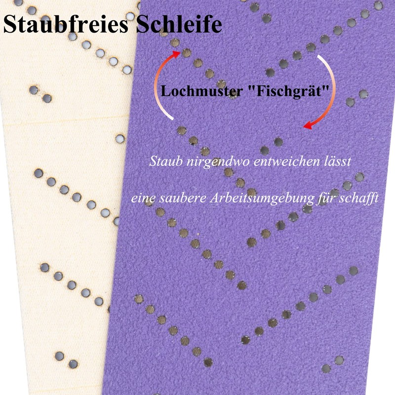 Clean Sandpaper Roll Purple Clean Sanding Rolls 70 mm x