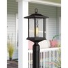 Beionxii Dusk to Dawn Outdoor Post Lights, 21inch Large Exterior