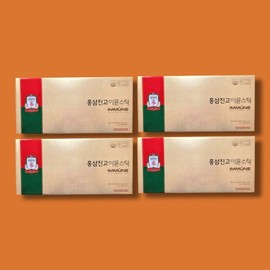 Jeonggwanjang CheongKwanJang Red Ginseng Jingo Immune Stick 30 Pack Holiday Gift Set of 4 / 정관장 홍삼진고 이뮨스틱 30포 명절 선물 세트 4개