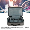 Projector Bag 13.6x7.9x4in Heavy Duty Nylon Portable Projector Carrying Case