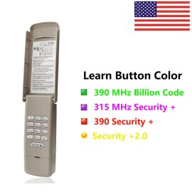 Unbranded 877MAX Wireless Keypad Entry System for Liftmaster Craftsman Garage Door Opener
