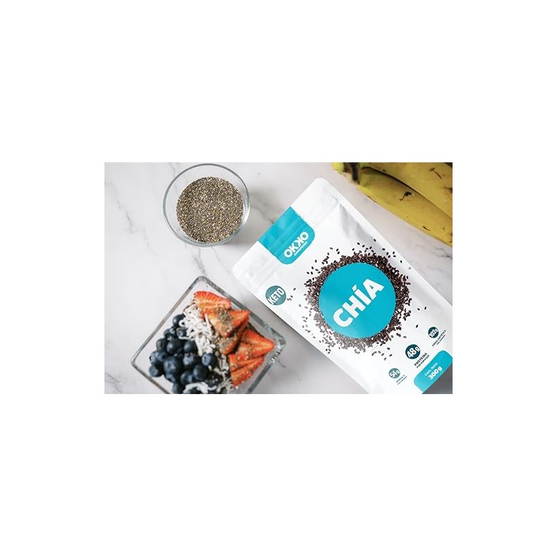 Okko Semillas de Chía, 300 G (2 Pack) | Fuente