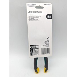 Commercial Electric Long Nose Pliers 8" - 1002 779 518