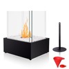 BRIAN & DANY Tabletop Fire Pit, Ethanol Table Top Firepit,