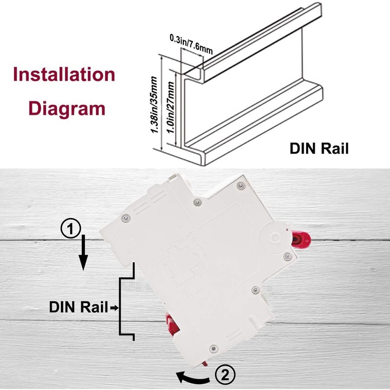 DC Circuit Breaker Short Circuit Protection Arc Extinguishing Miniature Circuit