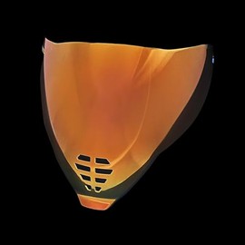 IC06 Motorcycle Helmet Shield Uv Protection Helmets Accessories Replacement for ICON Airflite IC-06 (Vintage Gold)