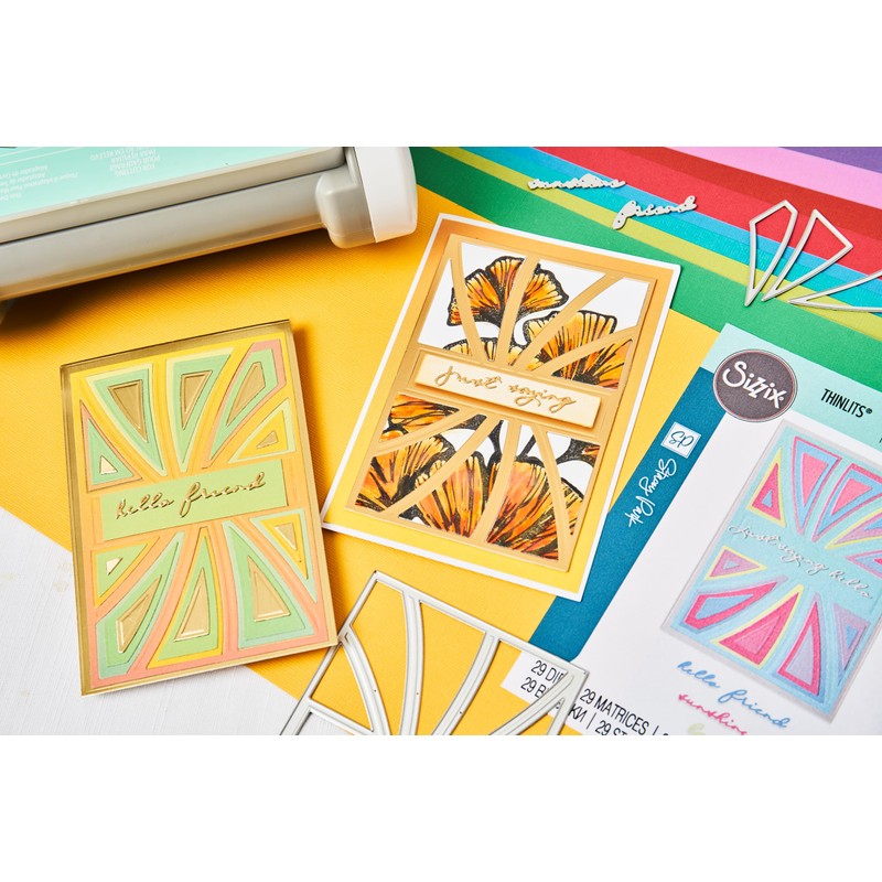 Sizzix® Thinlits® Die Set 29PK – Cosmopolitan, Swank Spirals by