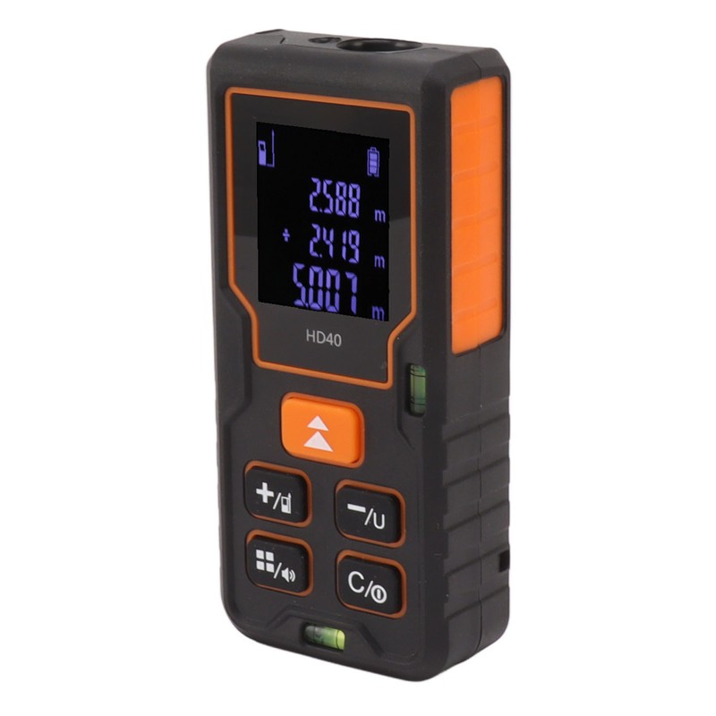 Laser Distance Meter High Accuracy Portable Handheld Rangefinder for Engineering