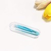 DPWOUM Blue Contact Lens Applicator, Remover & Tweezer, Soft Tip,