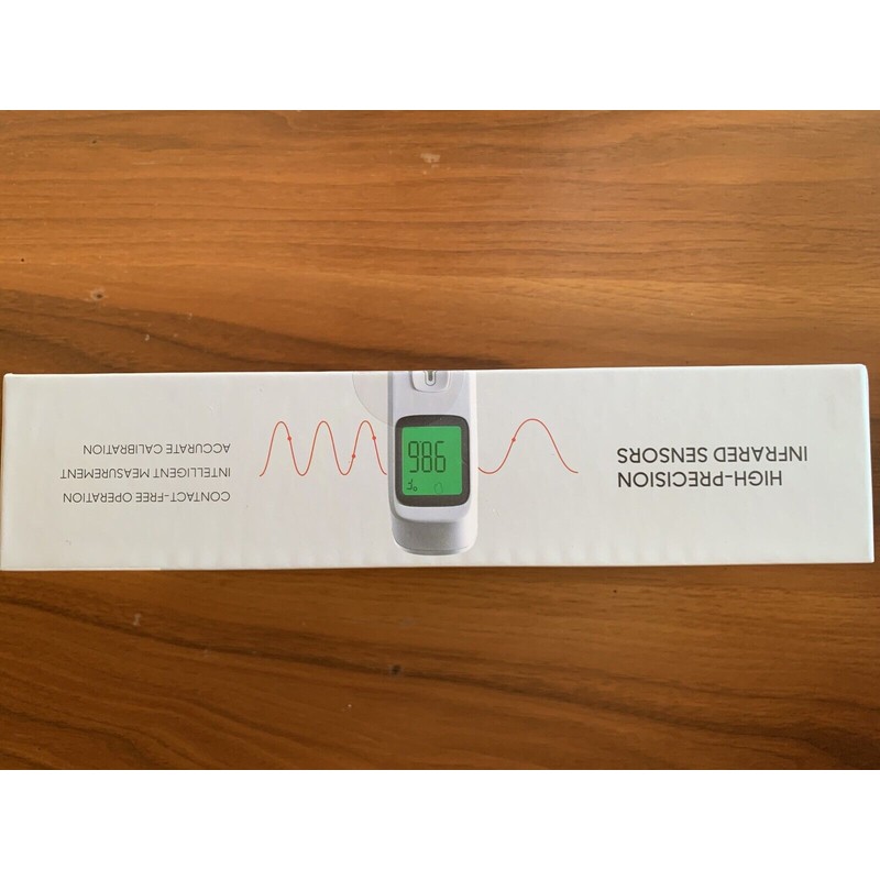 Sharper Image Touchless Thermometer No Contact Touch Free Infrared Sensors
