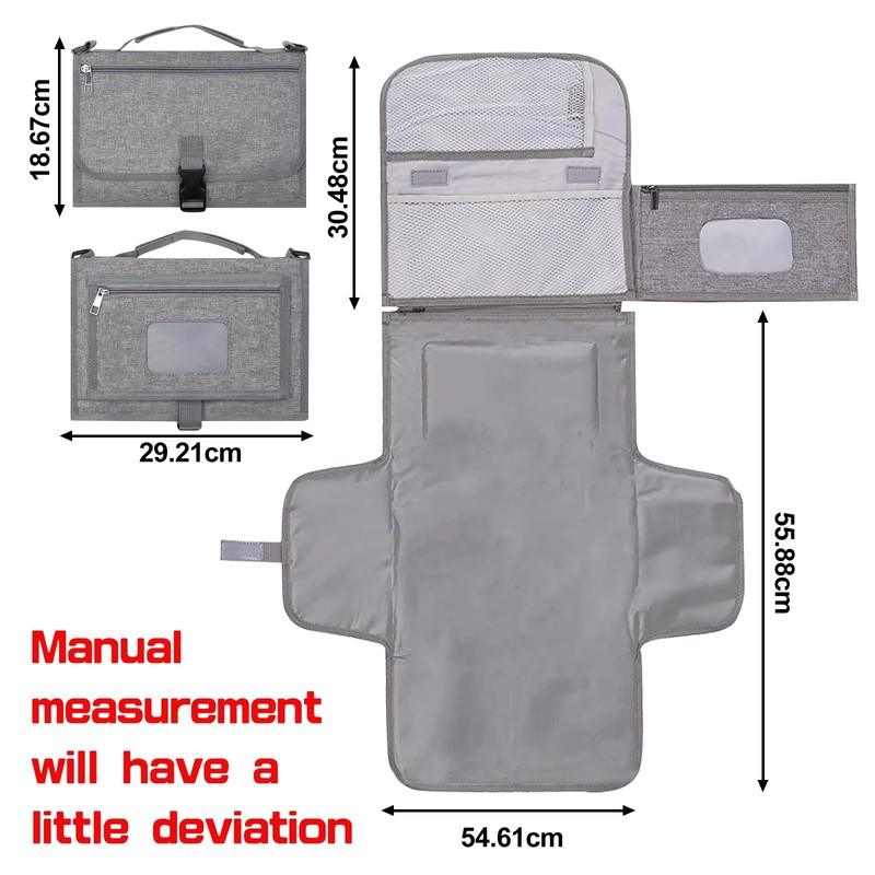 JSTHHTT Changing Mat, Portable Changing Mat, Baby Changing Mat, Foldable