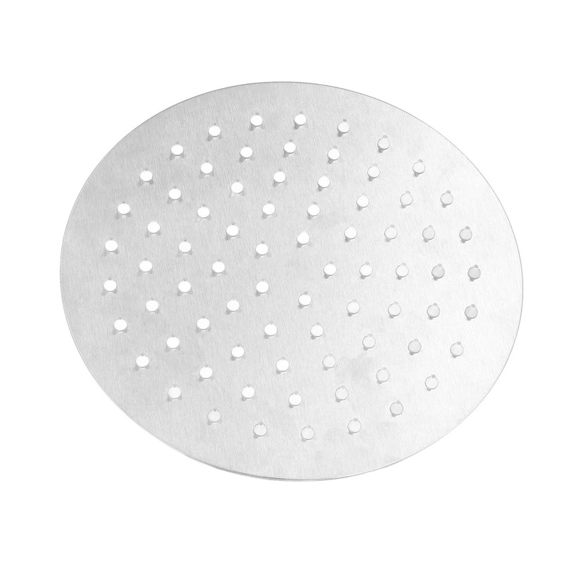 8 Inch Stainless Steel Rain Shower Head Ultrathin 75 Nozzles
