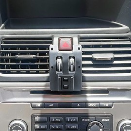 LSXEL Car phone holder compatible with Volvo XC60 2009 2010 2011 2012 2012 2013 2014 2015 2016 2017 Auto parts (for XC60 2009-2017)