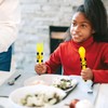 Juego de Construcción para Comer con Tenedor y Cuchara de