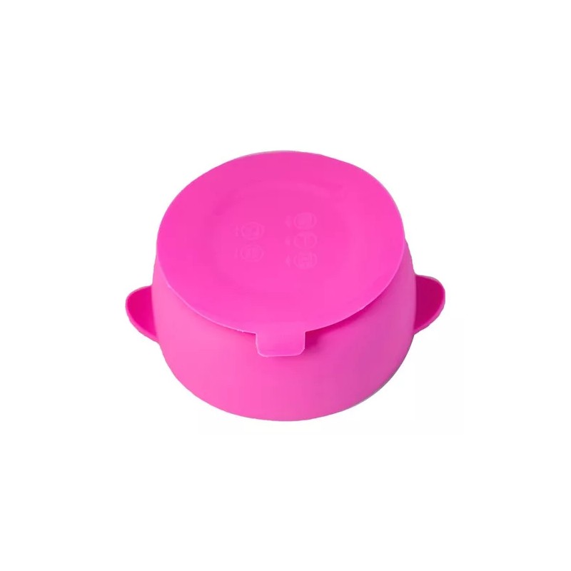 Papu Baby Bowl/tazón Grande Papubaby Con Tapa Y Cuchara De