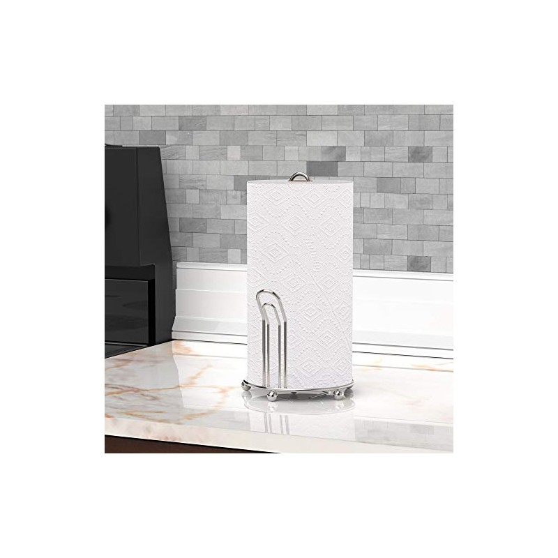 Simple Houseware Chrome Paper Towel Holder