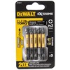 Dewalt DT7391T-QZ Impact Torsion Driver Bits, 57mm x 6mm, 5