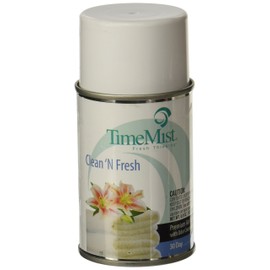 Waterbury Companies 33-2502TMCA Timemist Air Freshener, Premium Meter Refill, Clean N' Fresh, 6.6 oz.