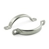 PZRT 2pcs 78mm Stainless Steel Door Handle Cabinet Drawer Hardware