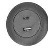 Embedded Charging Round Port Desktop Power Grommet for Sofas Tables