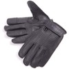 Degner TG-59M Mesh Leather Short Gloves for Motorcycles, Black, M,