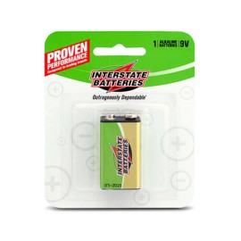 Interstate Batteries DRY0005 9 Volt Workaholic Battery - Single
