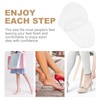 LIFKOME 4pairs Transparent Gel Metatarsal Pads for High Heels Soft