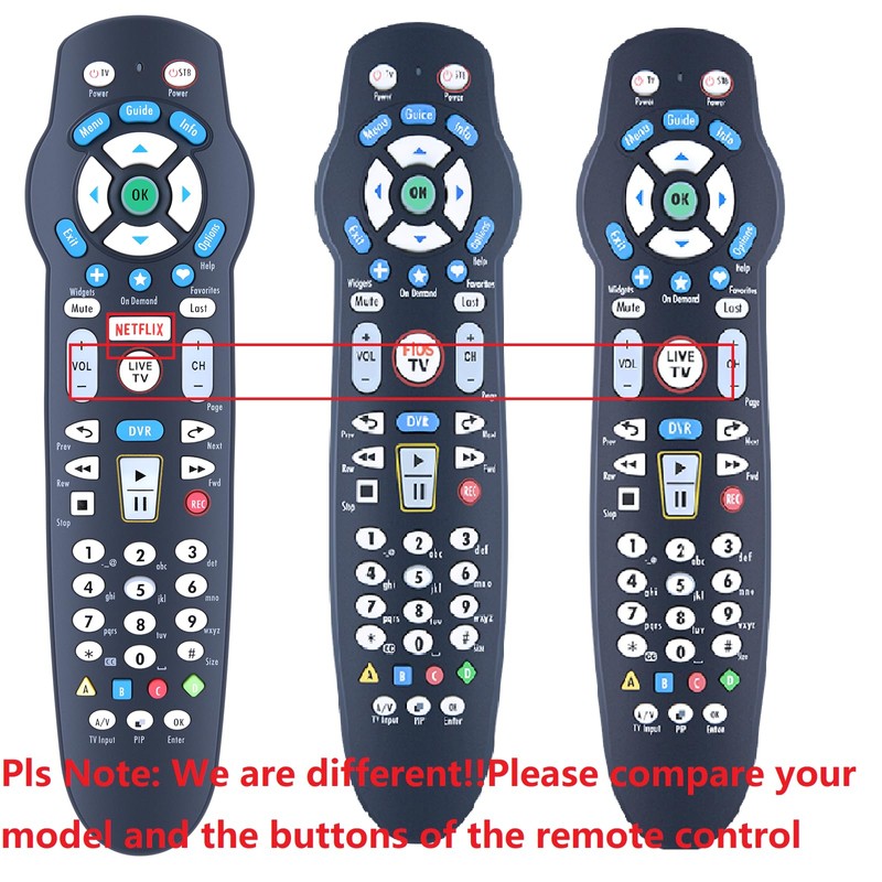 WDZP New Remote Control Replacement fit for RC26655006/03B P265V3.1 Frontier